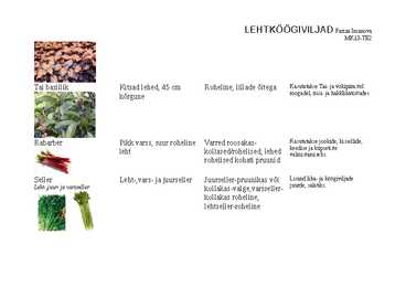 Lehtköögiviljad #9