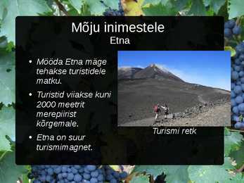 Vulkaanid Etna ja Vesuuv-esitlus #15