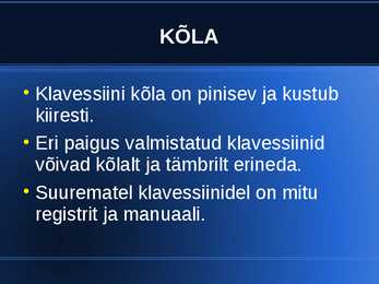 KLAVESSIIN #5
