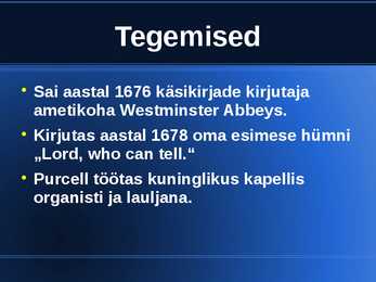 Powerpoint - Henry Purcell #6
