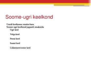 Soomeurgri keelkond #5
