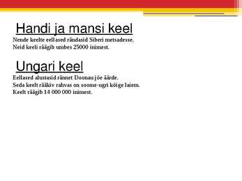Soomeurgri keelkond #7