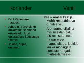 Vürtsid #13