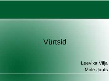 Vürtsid