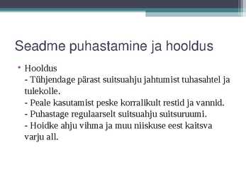 Suitsuahjud #8
