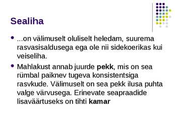 Liha ja liharoad #13