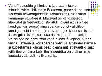 Liha ja liharoad #16