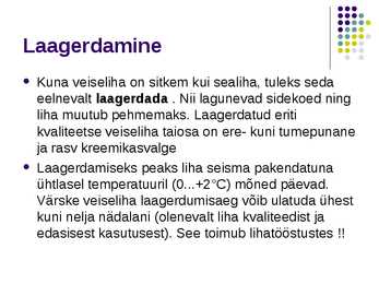 Liha ja liharoad #20