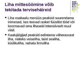 Liha ja liharoad #3