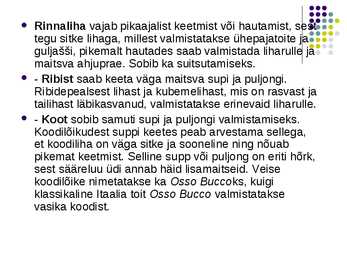 Liha ja liharoad #24