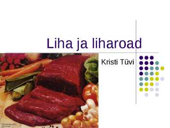 Liha ja liharoad