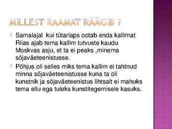 Ajaloo ilu Raamat #3