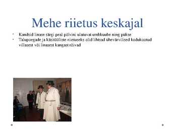 Keskaja linnakodanike riietus #5