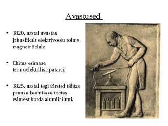 Hans Christian Oersted - Esitlus #6