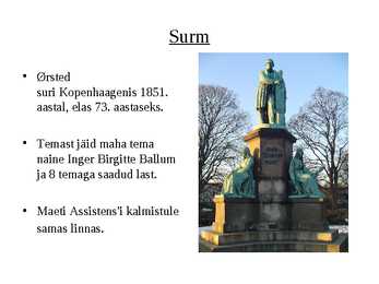 Hans Christian Oersted - Esitlus #7