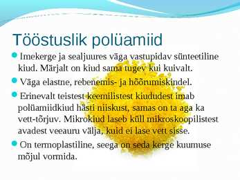 Polüamiidid #3