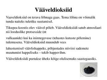 Ohtlikud gaasid #3