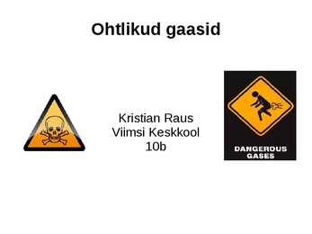 Ohtlikud gaasid