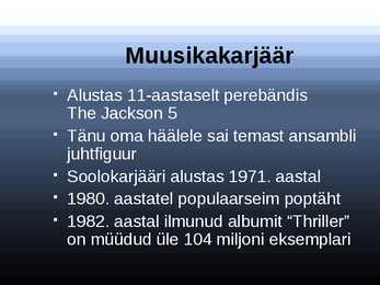 Michael Joe Jackson #5