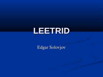 LEETRID