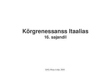 Renessanss #37