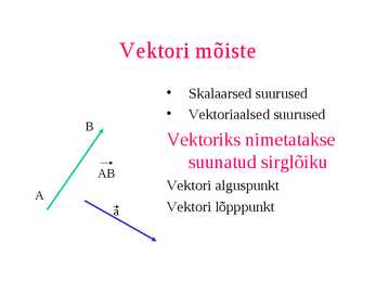 Vektorid #2