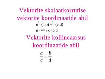 Vektorid #10