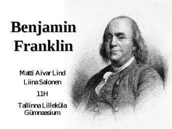Benjamin Franklin