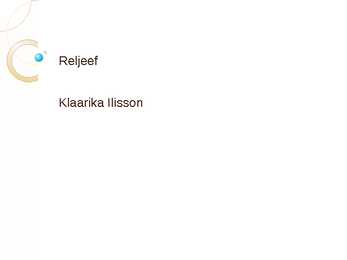 Reljeef