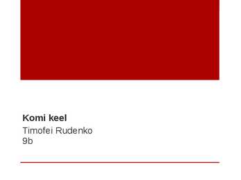 Komi keel