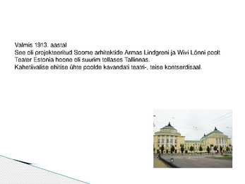 Estonia teatrihoone #2