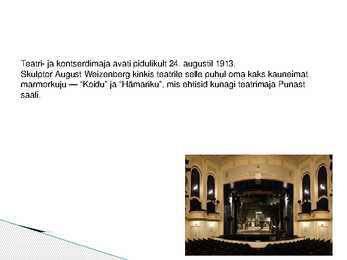 Estonia teatrihoone #3
