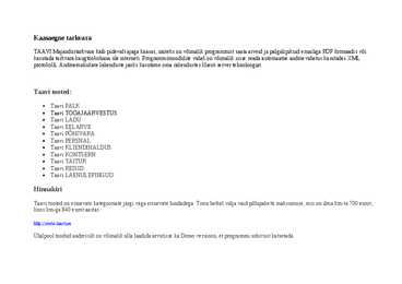 Raamatupidamisprogrammide võrdlus #4