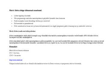 Raamatupidamisprogrammide võrdlus #7