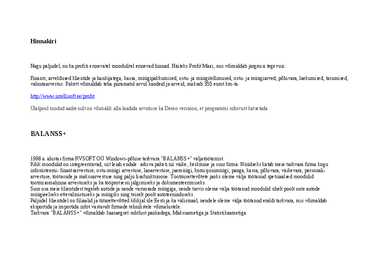 Raamatupidamisprogrammide võrdlus #10