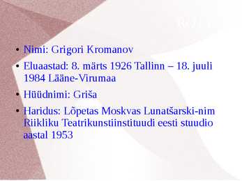 Viimne reliikvia #4