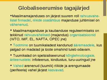 Globaliseerumine #17