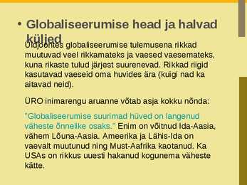 Globaliseerumine #19