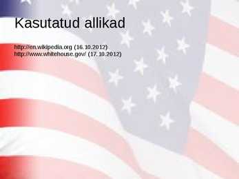 Valge Maja- The White House powerpoint esitlus #12