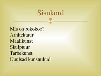 Rokokoo #2
