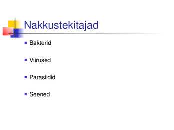 Nakkushaigused #3