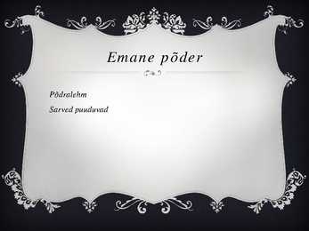 PÕDER #5