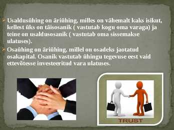 Äriühing või ühistu #9