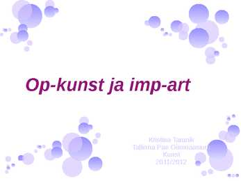 Op-kunst ja imp-art