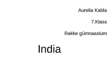India