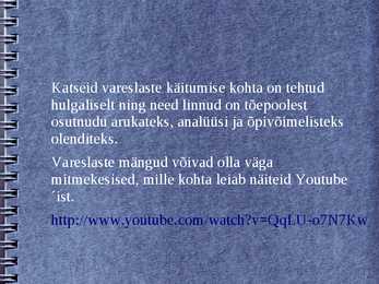 Vareslased #3
