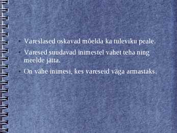 Vareslased #5