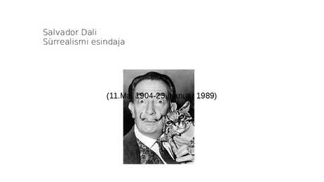 Salvador Dali