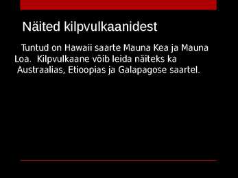 Vulkaanid-Kilpvulkaanid #7