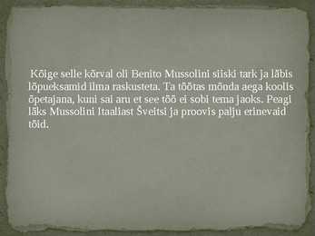 Benito Mussolini #5